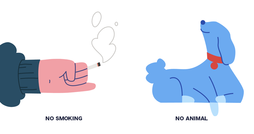 ペット同乗や喫煙がNGなサービスもある