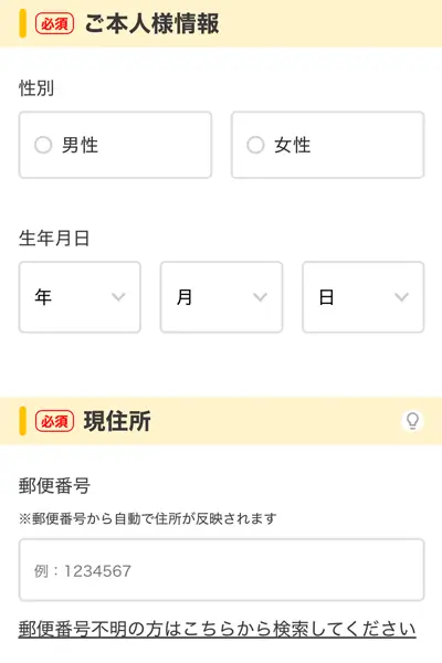 定額カルモお試し審査手順